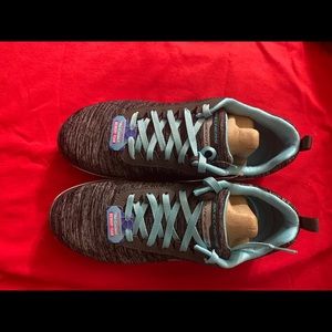 Skechers Women's Flex Ap 2.0 Sneaker, Grey, Size 8